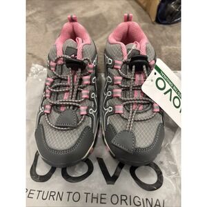 Uovo Outdoor Girls Sneakers Size 10 Grey Rose‎ NWT's